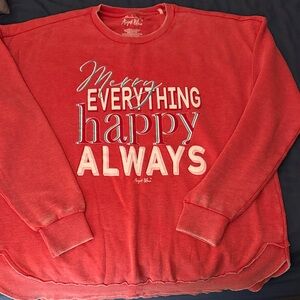 Red Women's Sweatshirt